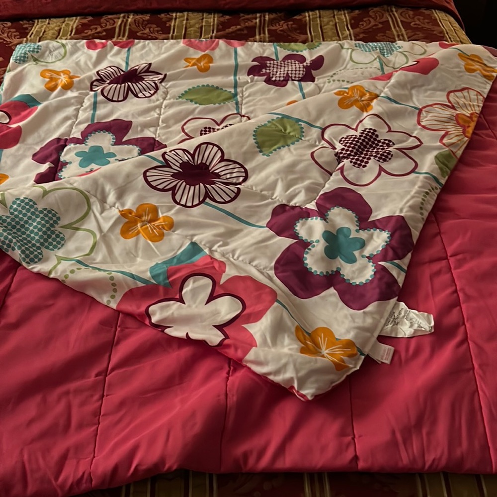 Target Xhilaration Twin XL reversible comforter with pillow sham